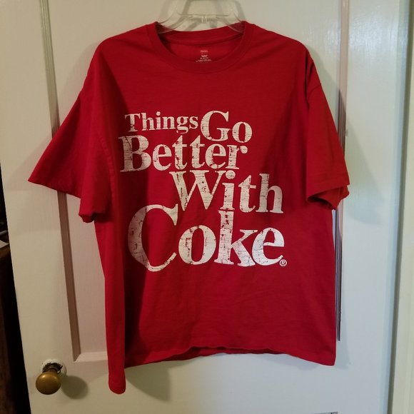 Hanes Tops - XL.  Coke shirt